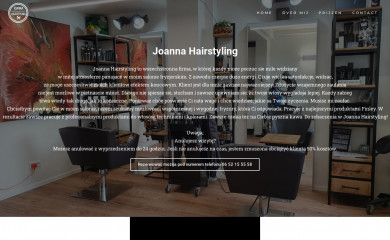 joannahairstyling.nl screenshot