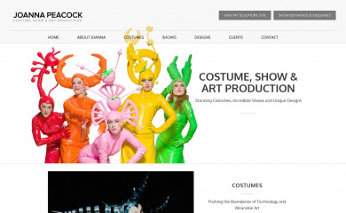 joannapeacock.com screenshot