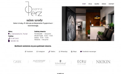 joannaperz.pl screenshot