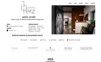 joannaperz.pl screenshot