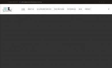 joannesbusiness.com.au screenshot