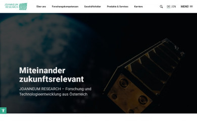 joanneum.at screenshot