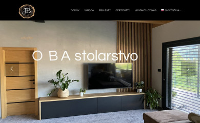 joba-stolarstvo.sk screenshot