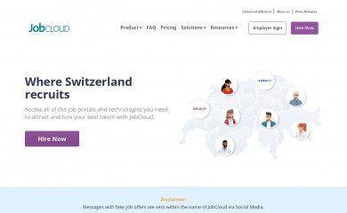jobcloud.ch screenshot
