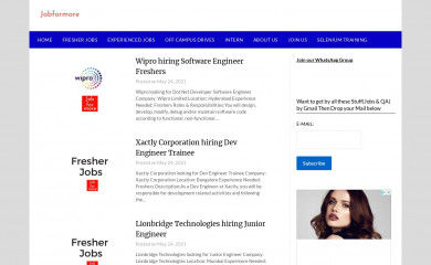 jobformore.com screenshot
