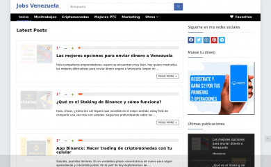 http://jobsvenezuela.com screenshot