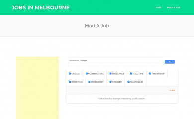 jobsinmelbourne.net.au screenshot