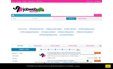 jobwebzambia.com screenshot