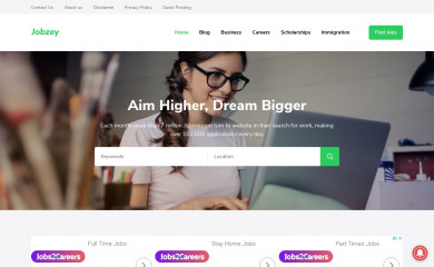 jobzey.com screenshot