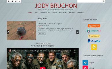 jodybruchon.com screenshot