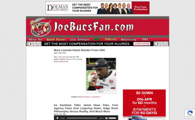 joebucsfan.com screenshot