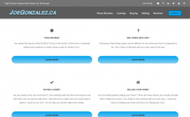 joegonzalez.ca screenshot