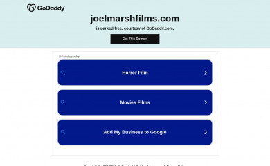 joelmarshfilms.com screenshot