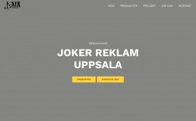 jokerreklam.se screenshot