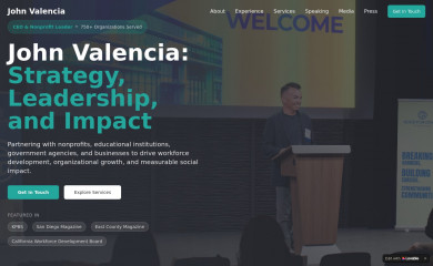 johnvalencia.com screenshot