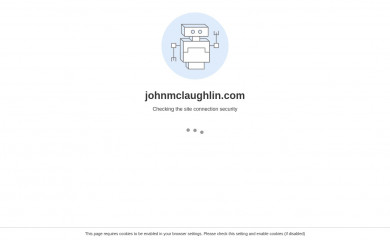 johnmclaughlin.com screenshot