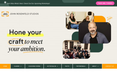 johnrosenfeld.com screenshot