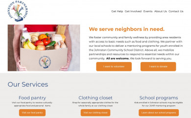 johnstonpartnership.org screenshot