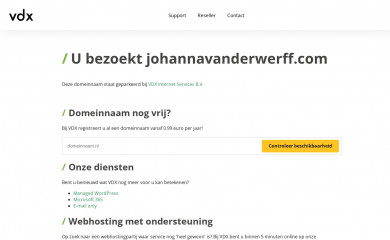 johannavanderwerff.com screenshot