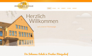 johannesschule-koenigsdorf.de screenshot
