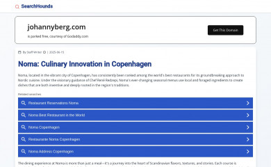 johannyberg.com screenshot