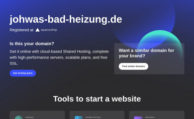 johwas-bad-heizung.de screenshot