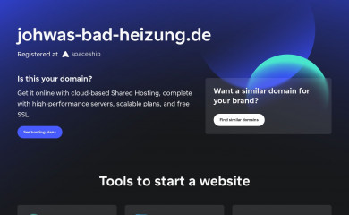 johwas-bad-heizung.de screenshot