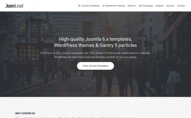 joomlead.com screenshot