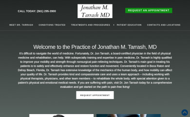 jonathantarrash.com screenshot