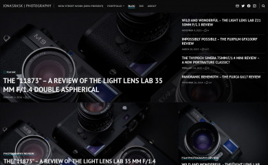 jonasraskphotography.com screenshot
