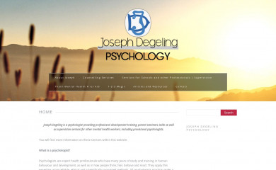 josephdegeling.com.au screenshot