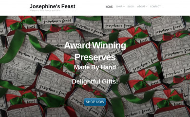 josephinesfeast.com screenshot