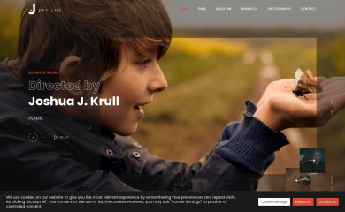 joshuakrull.de screenshot