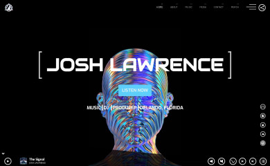 joshlawrencemusic.com screenshot