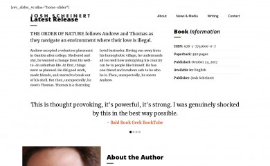 joshscheinert.com screenshot