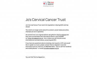jostrust.org.uk screenshot