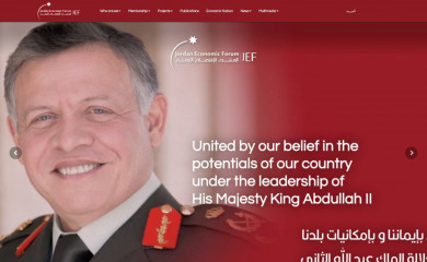 jordaneconomicforum.com screenshot