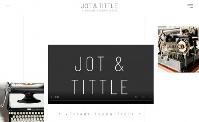 jotandtittletypewriters.com screenshot