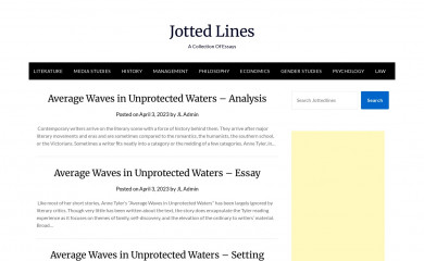 jottedlines.com screenshot