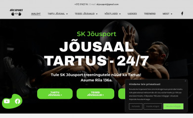 jousport.ee screenshot