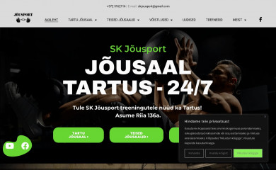 jousport.ee screenshot