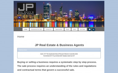 jpbrokers.com.au screenshot
