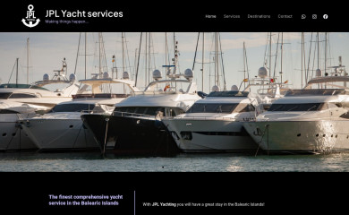 jplyachting.com screenshot
