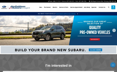 jpsubaruregent.com screenshot