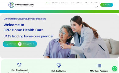 jprhomehealthcare.com screenshot
