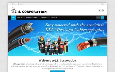 jscorporation.co.in screenshot