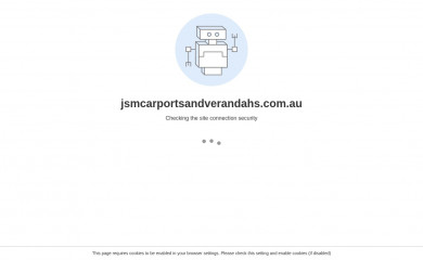 jsmcarportsandverandahs.com.au screenshot