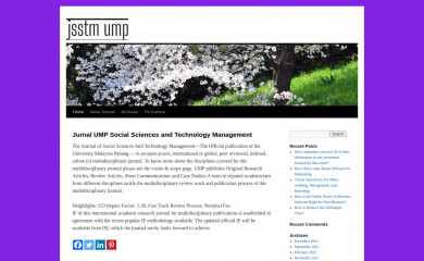 jsstm-ump.org screenshot