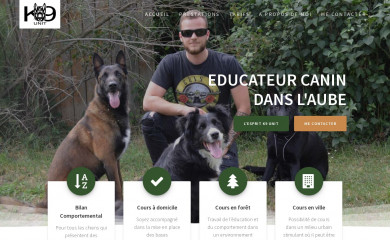 k9unit.fr screenshot