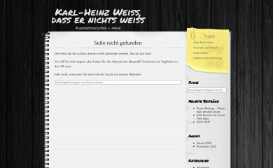 k-hweiss.de screenshot